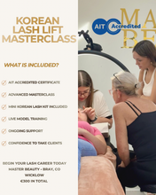 Load image into Gallery viewer, Korean Lash Lift Masterclass
